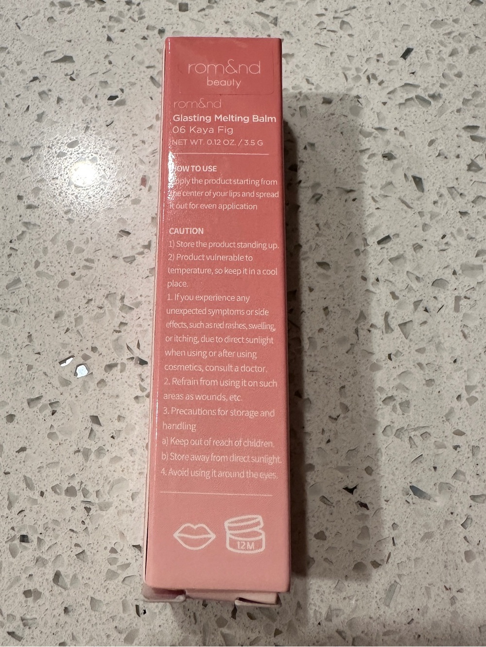rom&nd Glasting Melting Balm in Kaya Fig K Beauty - Picture 5 of 8
